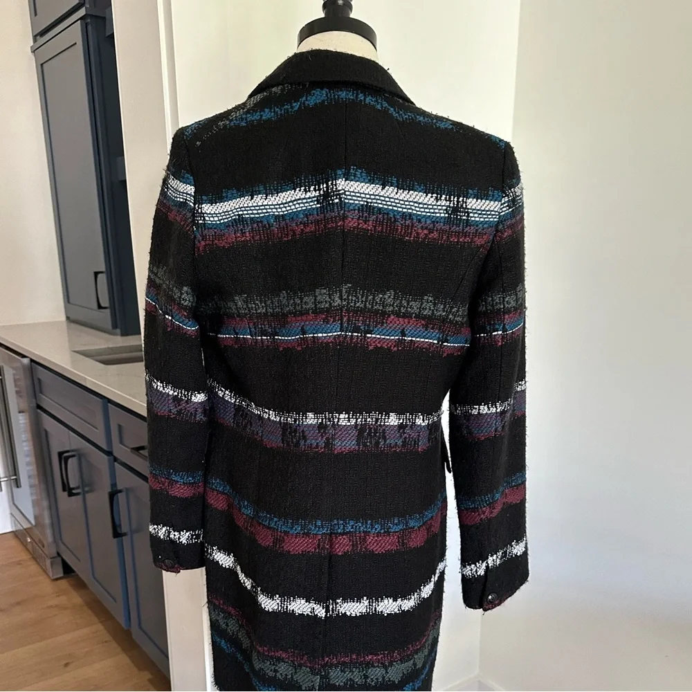 $650 - Rag & Bone Mohair Blend Striped Jacket Blazer - XS - Picture 5 of 9